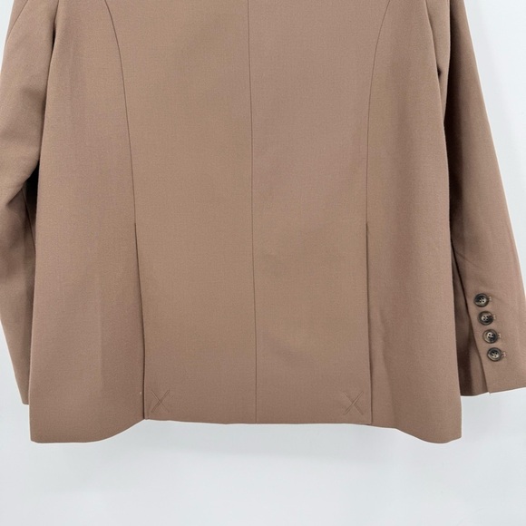 Anthropologie Sovere Origin Oversized Blazer in Brown Size US S - Picture 14 of 16
